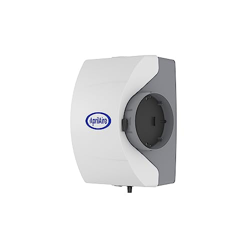 AprilAire 400 Whole-House Humidifier, Automatic Water Saver, White T441829