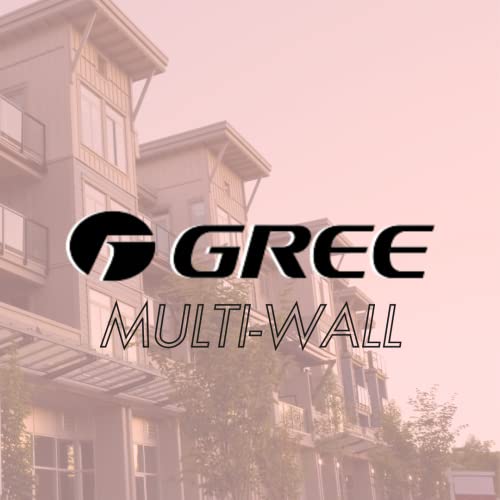 Gree 24,000 BTU Multi21+ Dual-Zone Wall Mount Mini Split System with Wi-Fi I678475