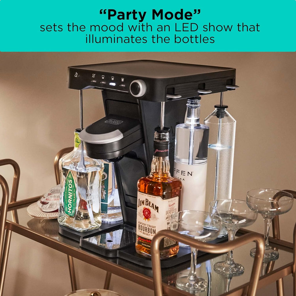 BLACK+DECKER bev Cocktail Maker Machine for Bartesian Capsules B2415