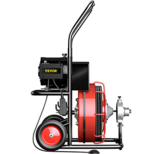 VEVOR Drain Cleaner Machine with Foldable Handle K15155