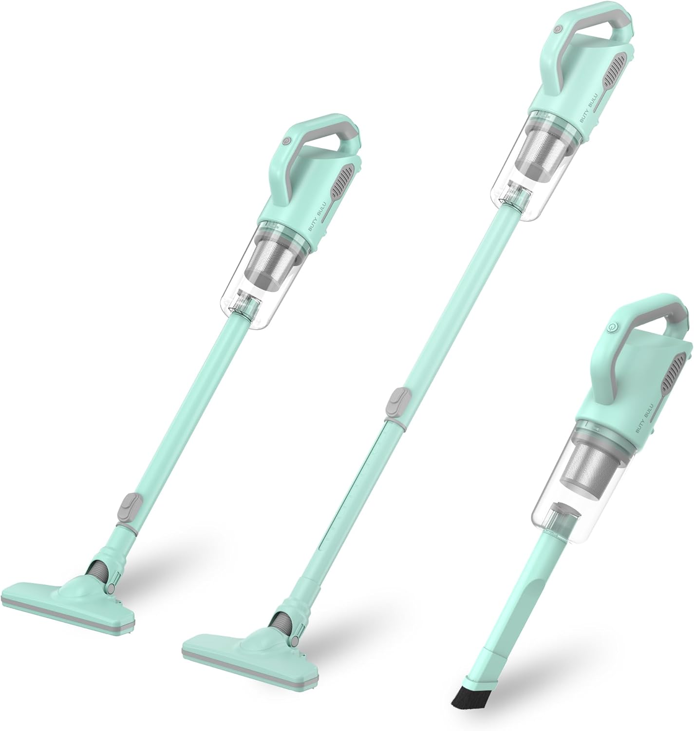 Cordless Vacuum Cleaner, Stick Handheld Small Lightweight Electric Broom 3-in-1 for Car Home Apartment Wood Floors Carpet Pet Hair Dust Quick Clean, 10KPa Strong Suction, Weight Only 3.5Ib
