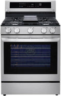 LG LRGL5825F 5.8 Cu. Ft. Stainless Steel Gas Range with Air Fry