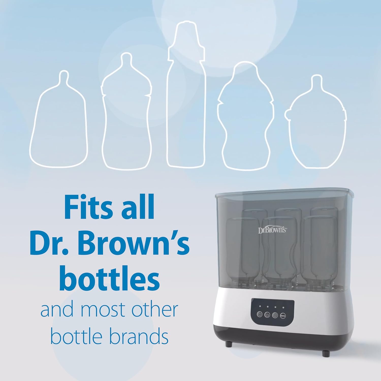 Dr. Brown's All-in-One Sterilizer and Dryer for Baby Bottles & Parts Y12428