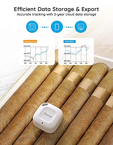 Govee Hygrometer Thermometer, Bluetooth Humidity Sensor G838662