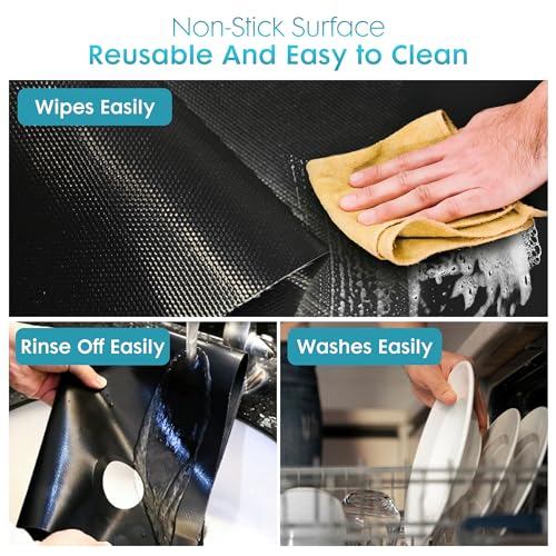 Stove Cover for LG Gas Stove Top Protector with 2 Gap Covers Y902034