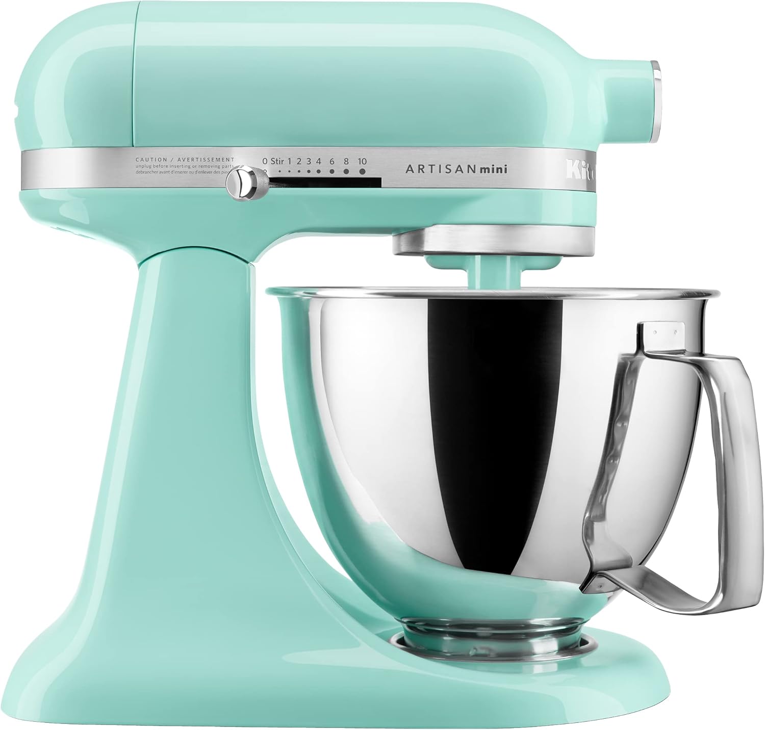 KitchenAid Artisan Mini Plus 3.5-Qt Tilt-Head Stand Mixer with Flex Edge Beater & Glass Bowl R46297