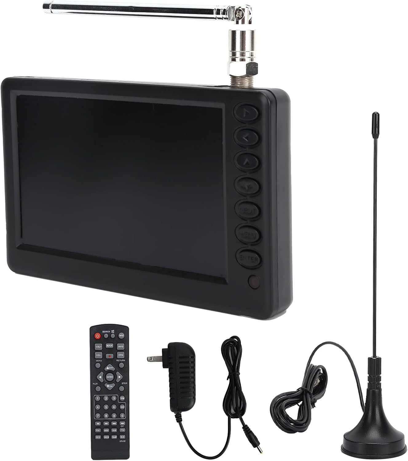 Zyyini 5 Inch 1080P Portable Digital TV with Rechargeable Battery G36990