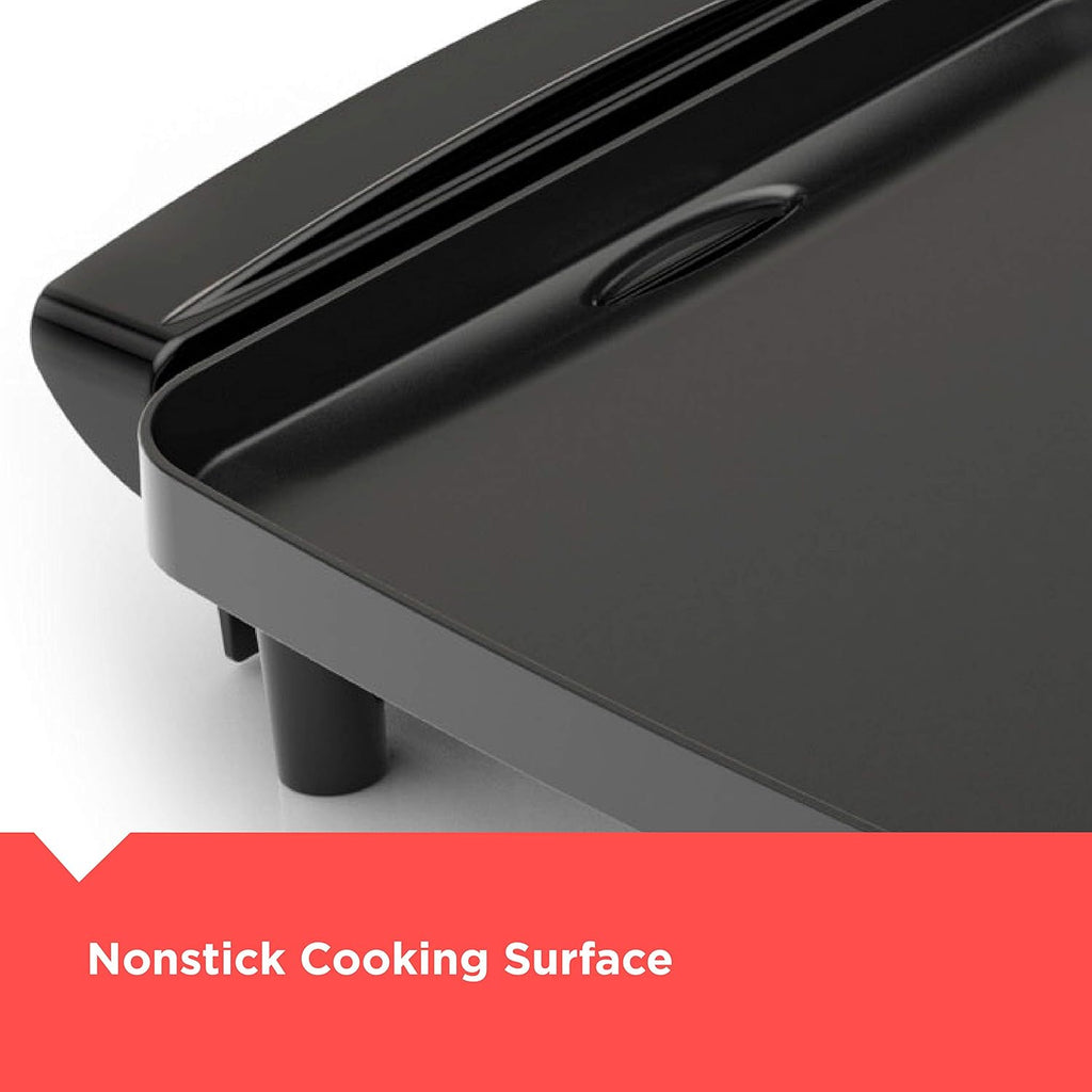 Black+Decker Electric Griddle with Removable Temperature Probe X52551