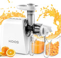 KOIOS Upgraded Juicer Machines, Cold Press Juicer, Slow Masticating Juicers with Two Speed Modes, Juicer Extractor for fruits and veggies, Reverse Function, Full Copper Motor, Easy to Clean with Brush