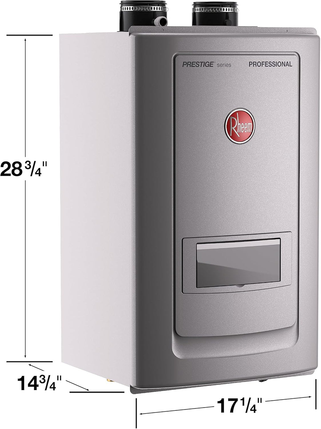 Rheem Prestige Condensing Tankless Natural Gas Water Heater with Recirculation, 11.0 GPM I597