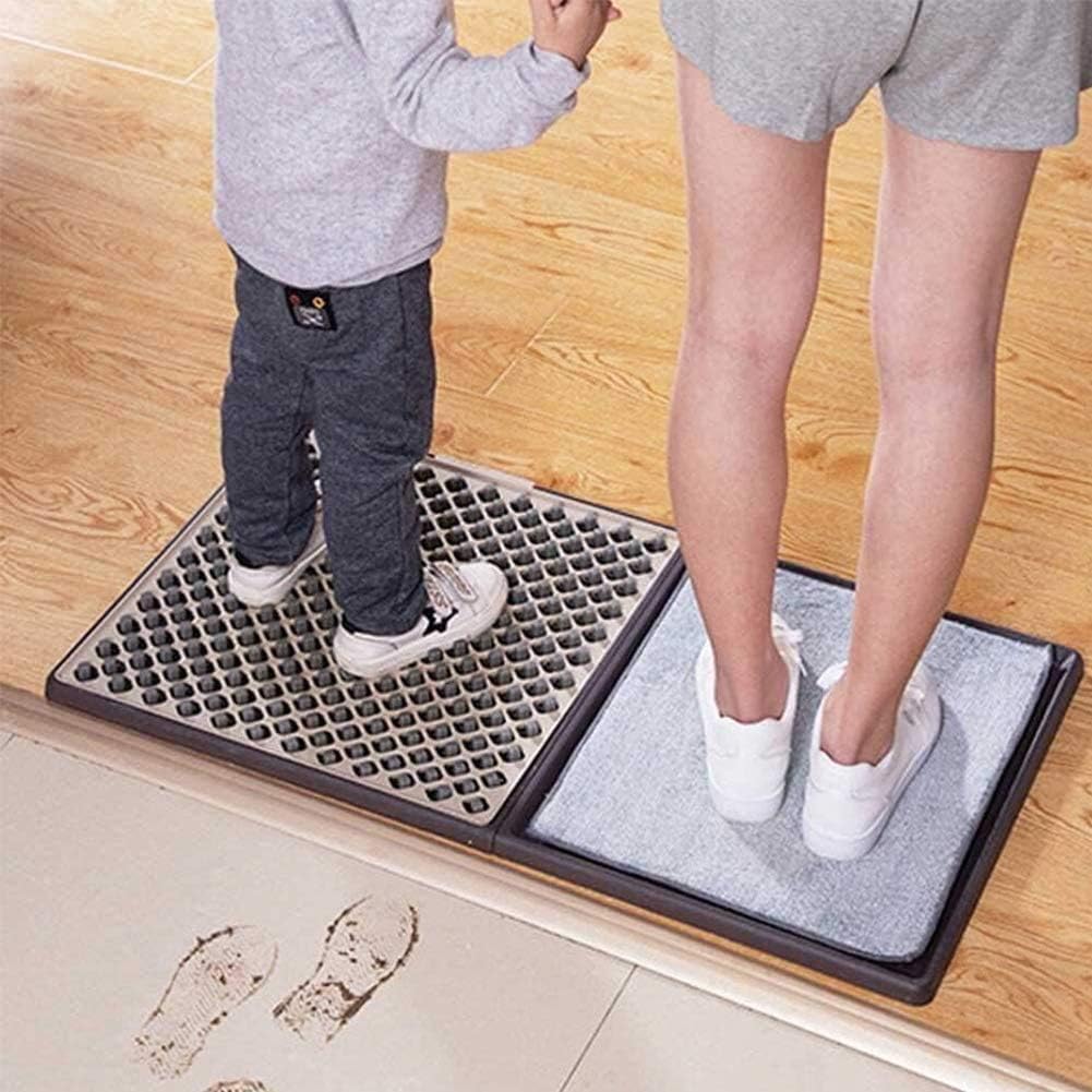 Non Slip Shoe Soles Disinfecting Floor Mat, Automatic Cleaning Household Foot Pads K7902