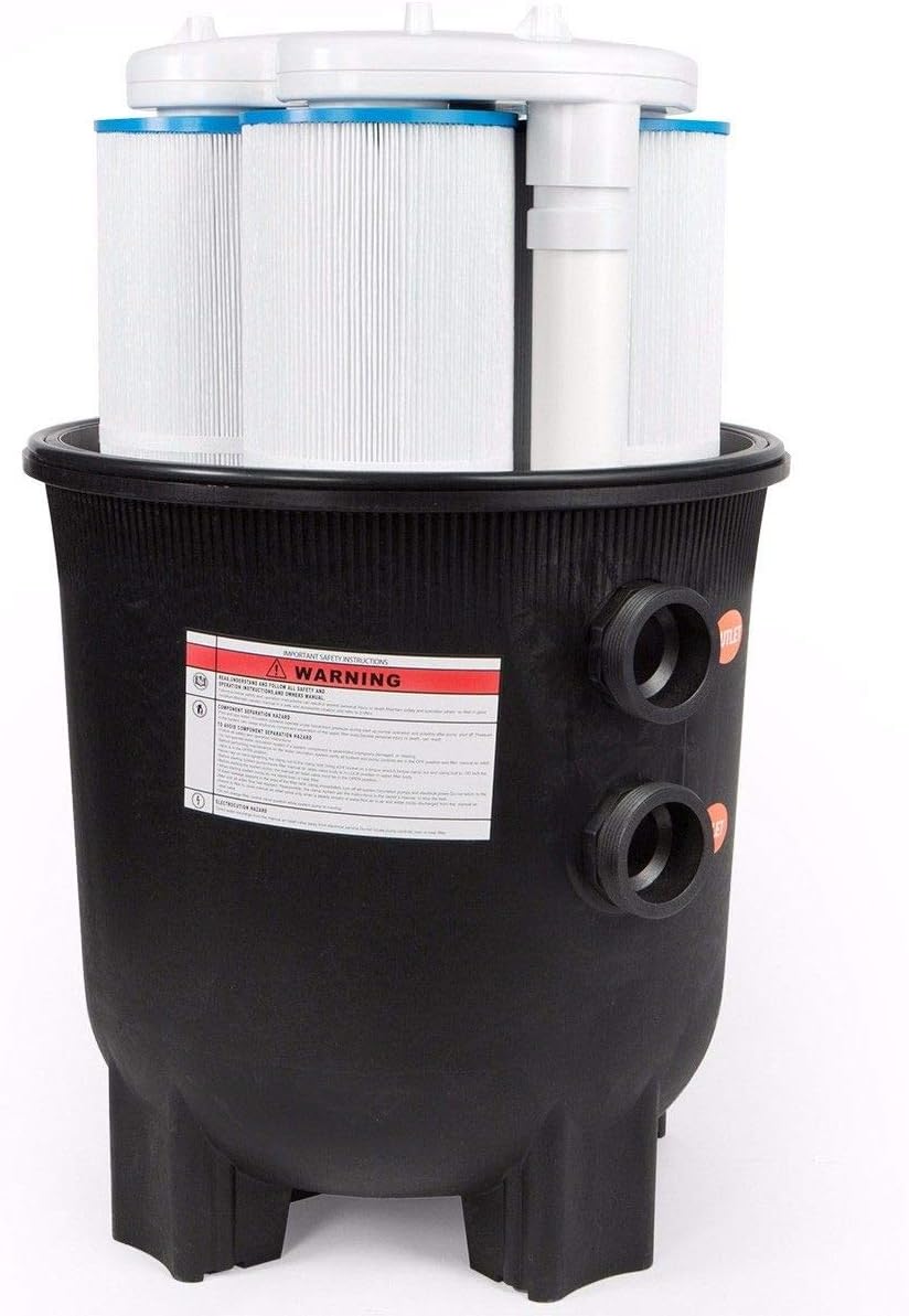 XtremepowerUS 425 sq ft Inground Pool Cartridge Filter System A145238