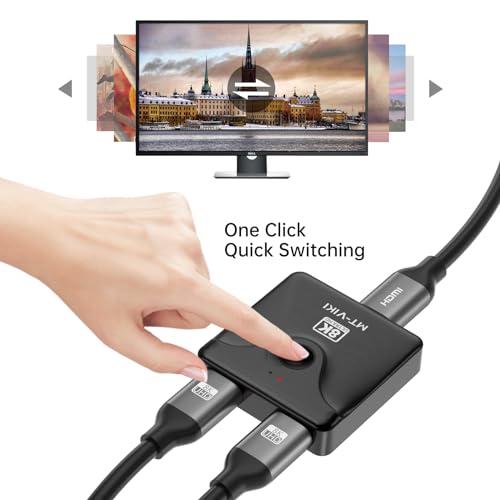 HDMI Switch 4K Bidirectional Splitter 2 in 1 Out R342439