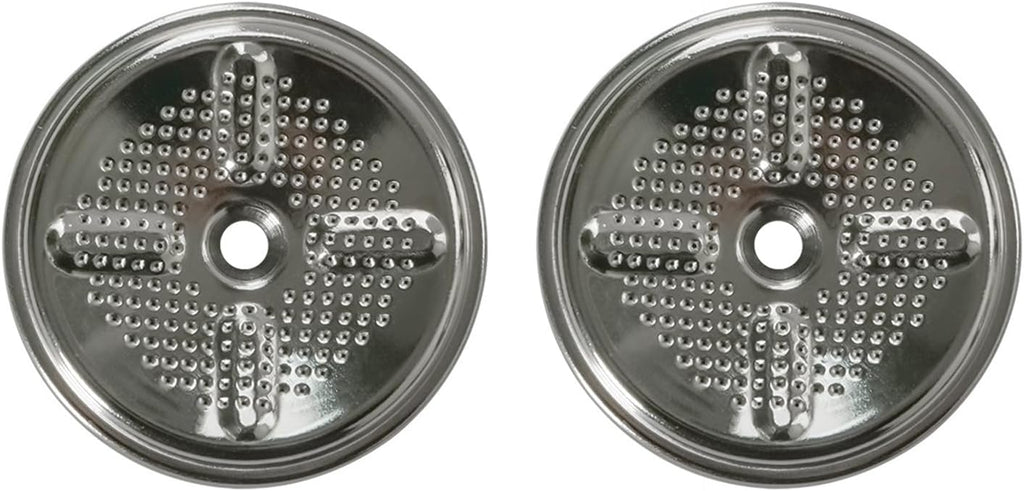Pack Of 2 Round Coffee Machine Handle Filter Coffee Filter Disc Replacement Coffee Filter Basket For Coffee Machines Stainless Steel Coffee Filter Basket