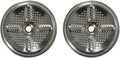 Pack Of 2 Round Coffee Machine Handle Filter Coffee Filter Disc Replacement Coffee Filter Basket For Coffee Machines Stainless Steel Coffee Filter Basket