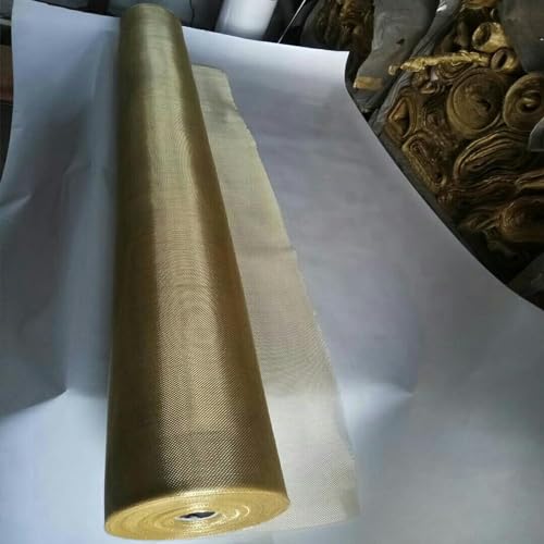 BKhjgHf HHLL Copper Wire Mesh Copper Mesh Screen, Wire Mesh Roll Mesh ， Copper Screen Woven Mesh Screen Copper Window Screen Mesh