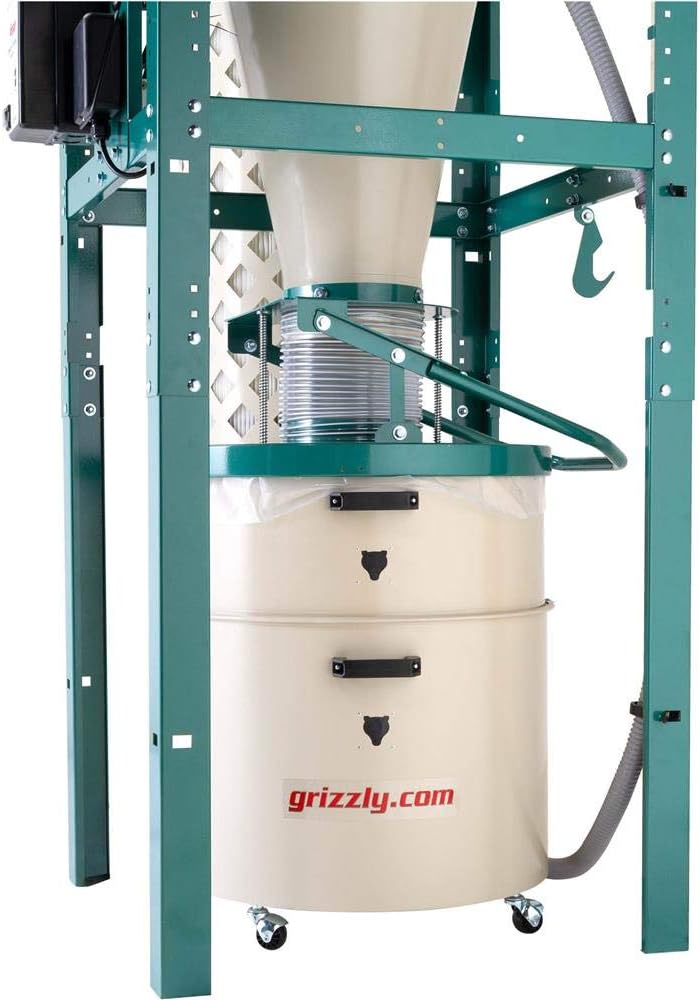 Grizzly Industrial G0441 3 HP Cyclone Dust Collector W763141
