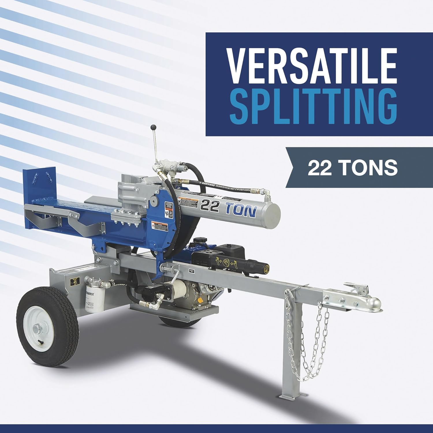 Powerhorse Horizontal/Vertical Log Splitter 22 Ton M1488