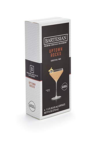 Bartesian Premium Cocktail Machine and Flavor Capsules - 6 Packs