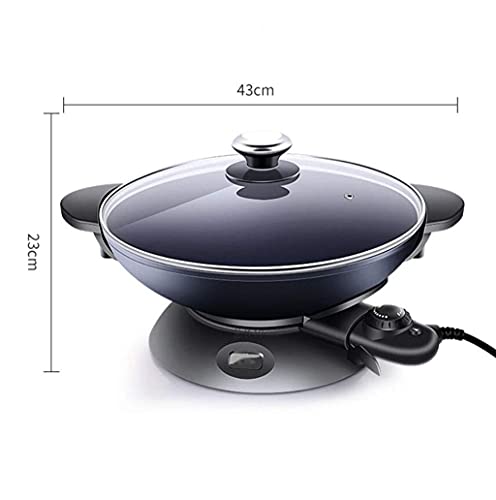 Electric Wok, Non-Stick Electric Cooker for Kitchen H5982