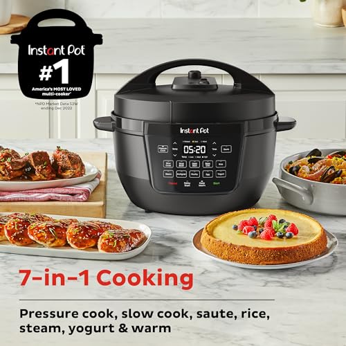 Instant Pot Rio Wide Base Programmable Pressure Cooker U442