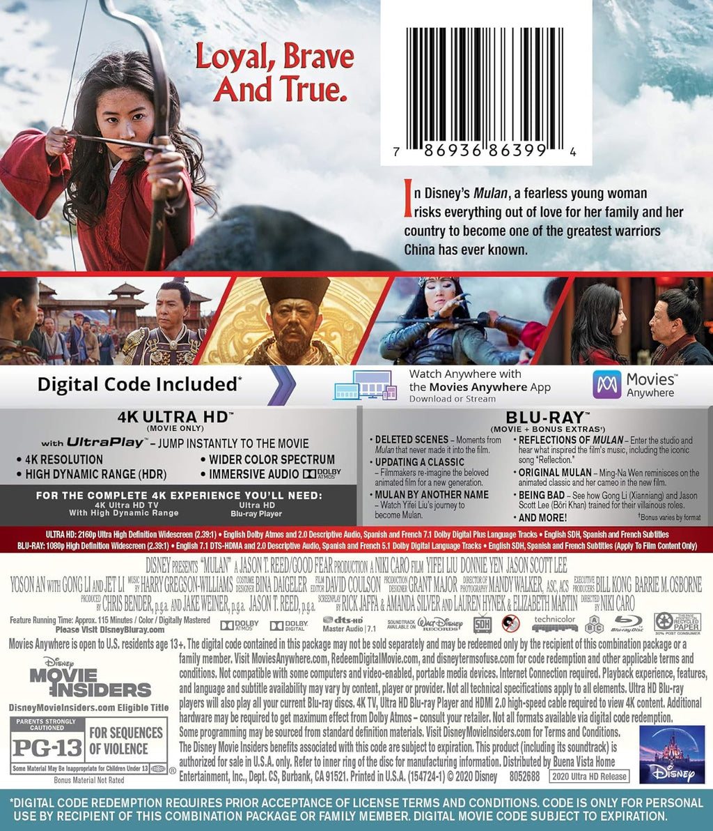 Mulan [4K UHD] R20527
