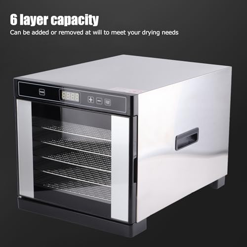 Freeze Dryer 6-Layer Stainless Steel Food Dehydrator for Jerky D795