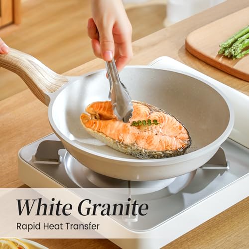 UMETRE Pots and Pans Set Non Stick, Granitestone Induction Cookware 10 Pcs G519985