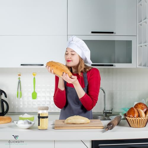 Sourdough Bread Maker Starter Kit with Thermometer and Elastic Feeding Band S3231