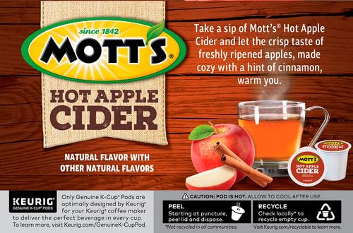 Mott's Hot Apple Cider K-Cup Pods P377414