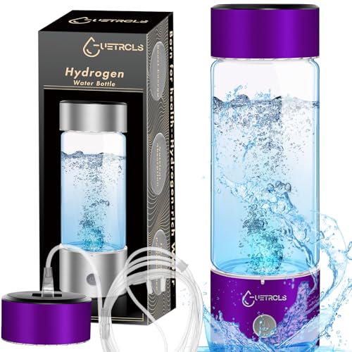 Hydrogen Water Bottle 2024, Hydrogen Water Bottle Generator Improve Water in 3 Minutes Mothers Day Gifts for Mom, Hydrogen Water Ionizer Machine with SPE PEM for Home, Office, Travel, Daily Drinking