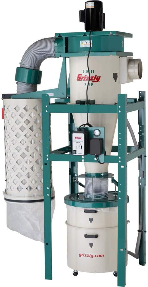 Grizzly Industrial G0441-3 HP Cyclone Dust Collector