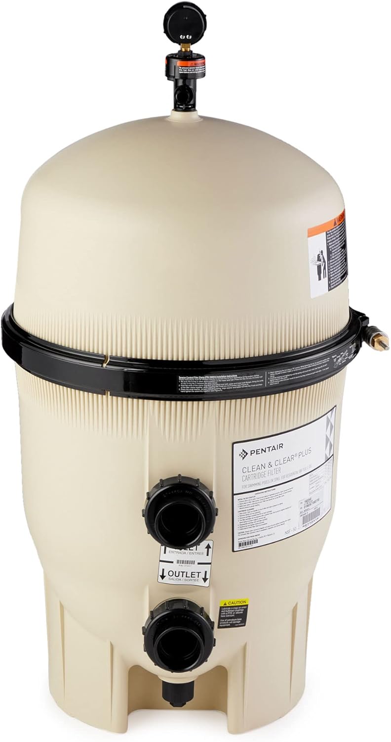 Pentair 160340 Clean and Clear Replacement Pool Filter Cartridge Assembly L54604