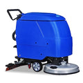 E-Macht Automatic Floor Scrubber Machine with Adjustable Handle,Commercial Cleaner Machine Walk Behind Heavy Duty Deep Full Powerbrush