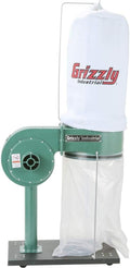 Grizzly, Portable G8027 1 HP Dust Collector