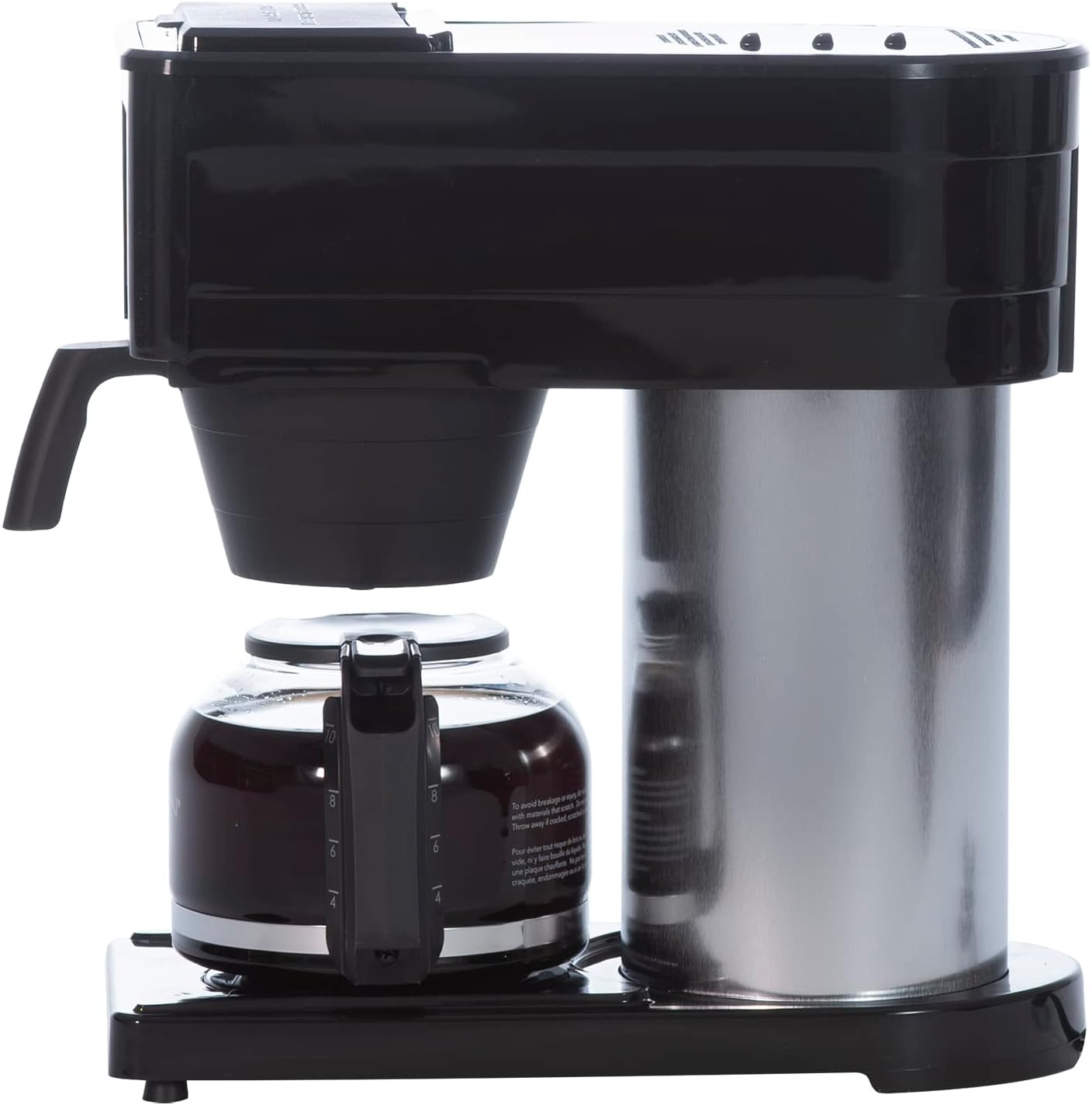 BUNN BX Speed Brew Classic 10-Cup Coffee Brewer, Black F678