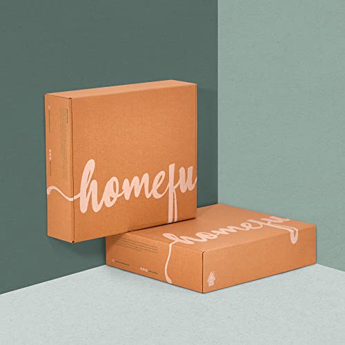 HOMEFULLY Bamboo Double Layer Roll Top Bread Box for Kitchen Countertop U1809