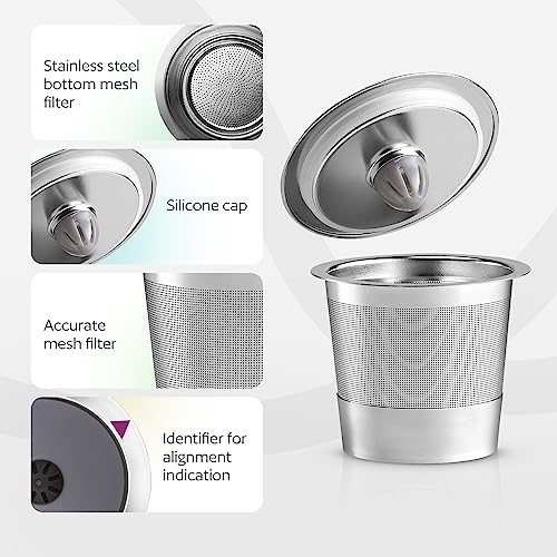 Reusable K Cups for Keurig Coffee Makers, Stainless Steel O95853