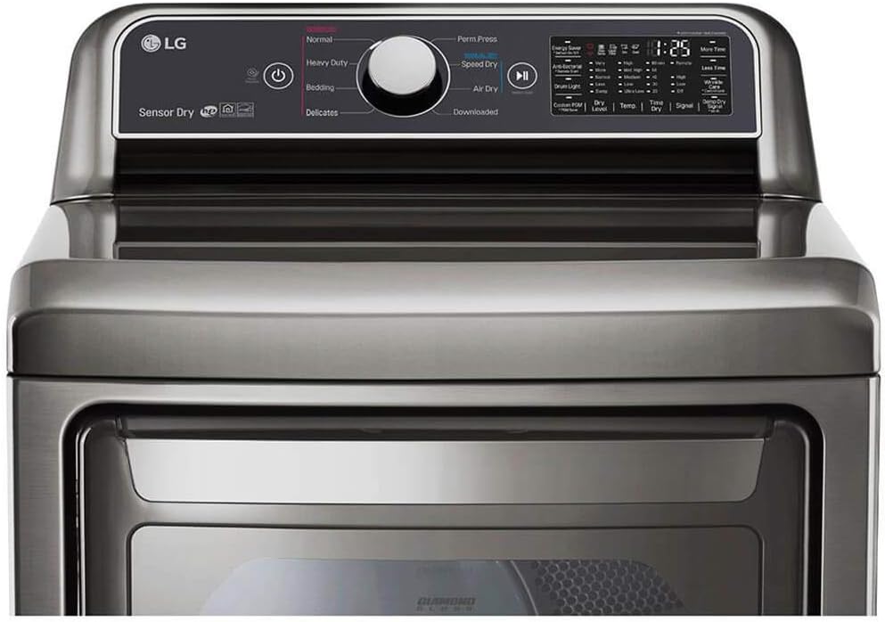 LG DLE7300VE 7.3 CF Electric Dryer with EasyLoad Door E163