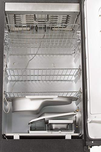 Masterbuilt MB20074719 Bluetooth Digital Electric Smoker, Stainless Steel I78152