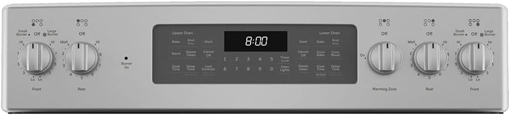GE® 30" Free-Standing Electric Double Oven Convection Range L94848