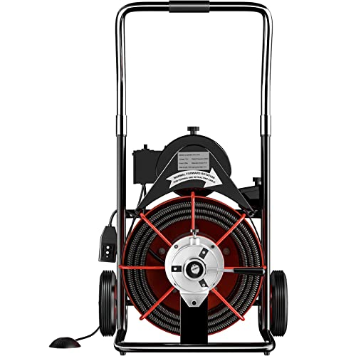 VEVOR Drain Cleaner Machine with Foldable Handle K15155