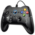 EasySMX Wired Gaming Controller,PC Game Controller Joystick with Dual-Vibration Turbo and Trigger Buttons for Windows PC/ PS3/ Android TV Box/Tesla