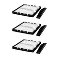 Cabin Air Filter (3 Pack) For Chevrolet Silverado 1500 GMC Sierra Tahoe 2500 HD Suburban Yukon Cadillac XL Avalanche Classic 3500 Escalade ESV EXT K54-100222