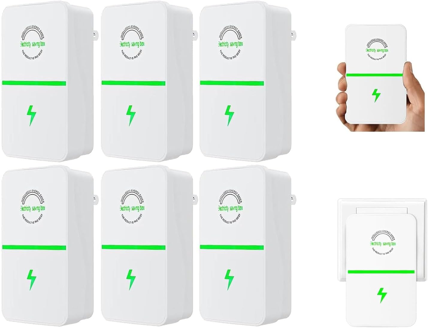 Stop Watt Energy Saving Device, Pro Power Saver, Smart Electicity Regulator Intelligent Electricity Saving Box Stop Wasting Electricity, Stopwatt Energy Saving Device, 90V-250V 30KW