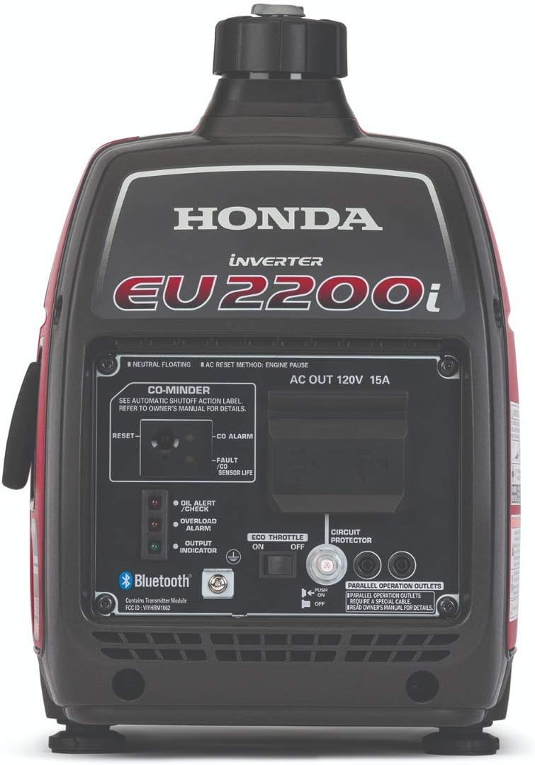 Honda EU2200ITAN 2200-Watt Portable Inverter Generator with CO-Minder S385