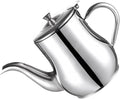 DOITOOL Stainless Steel Oil Strainer Pot, Oil Dispenser With Removable Strainer, Tea Pot Kettle, Oiler Filter Pot, Oil Separator Grease Storage Can for Home Kitchen 15X8CM