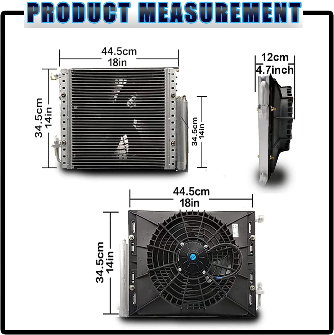12V/24V DC Under Dash Car Air Conditioner N739