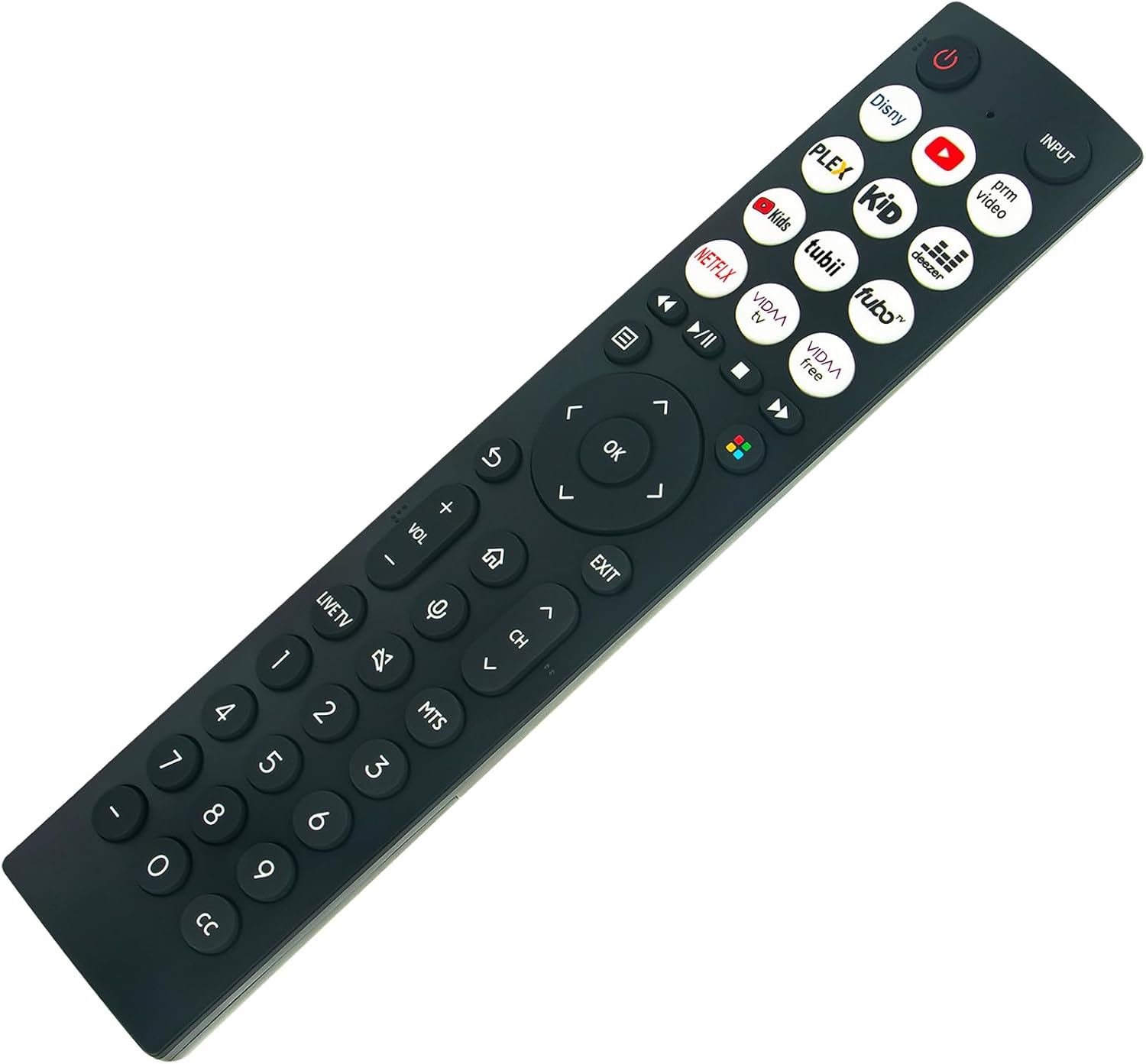 Hisense 55A6KV Voice Replacement Remote Control A7796