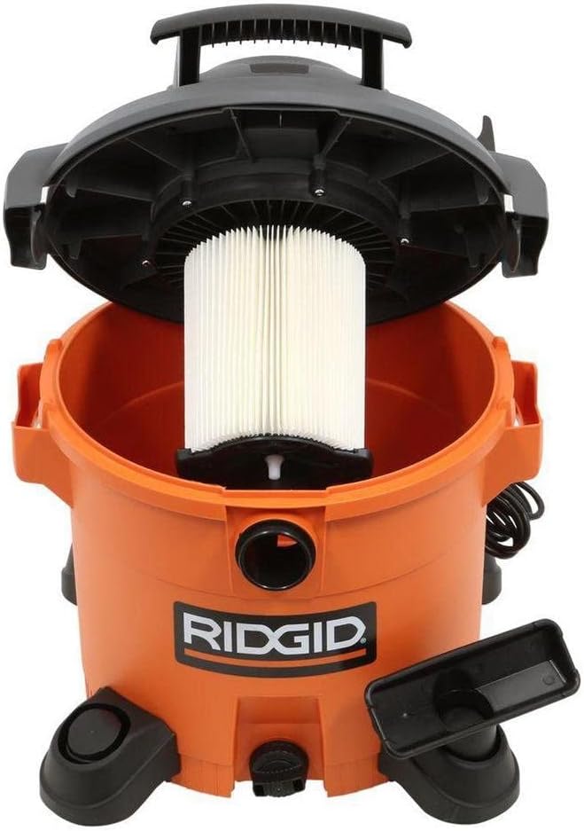 RIDGID 12 Gal. 5.0-Peak HP Wet Dry Vac WD1270 U435